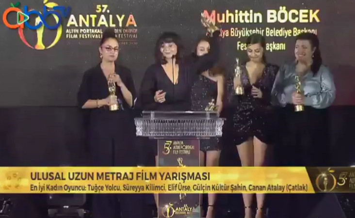 Antalya Altın Portakal Film Festivali’nde kadın sanatçıların isyanı