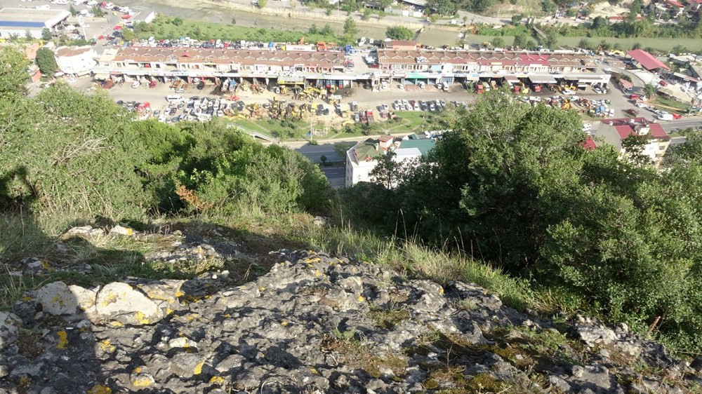 Trabzon'da heyelan paniği! 10 ev tahliye edildi