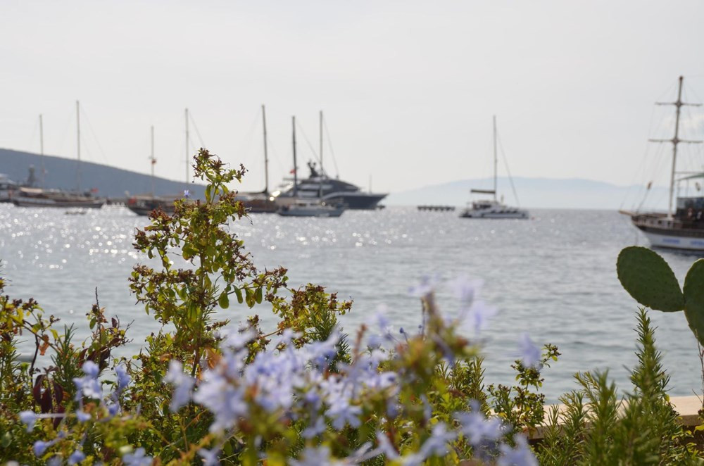 Bodrum'a gelen lüks yat 450 bin lira bıraktı