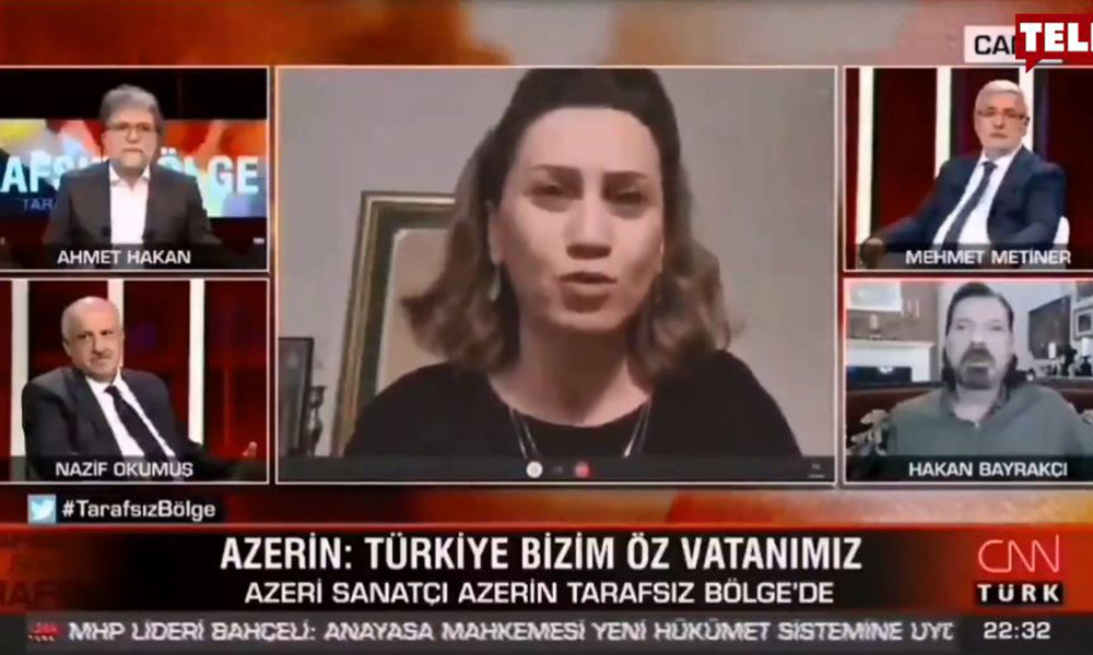 Azerin’den CNN Türk’e Ahmet Hakan'a tarihi ayar