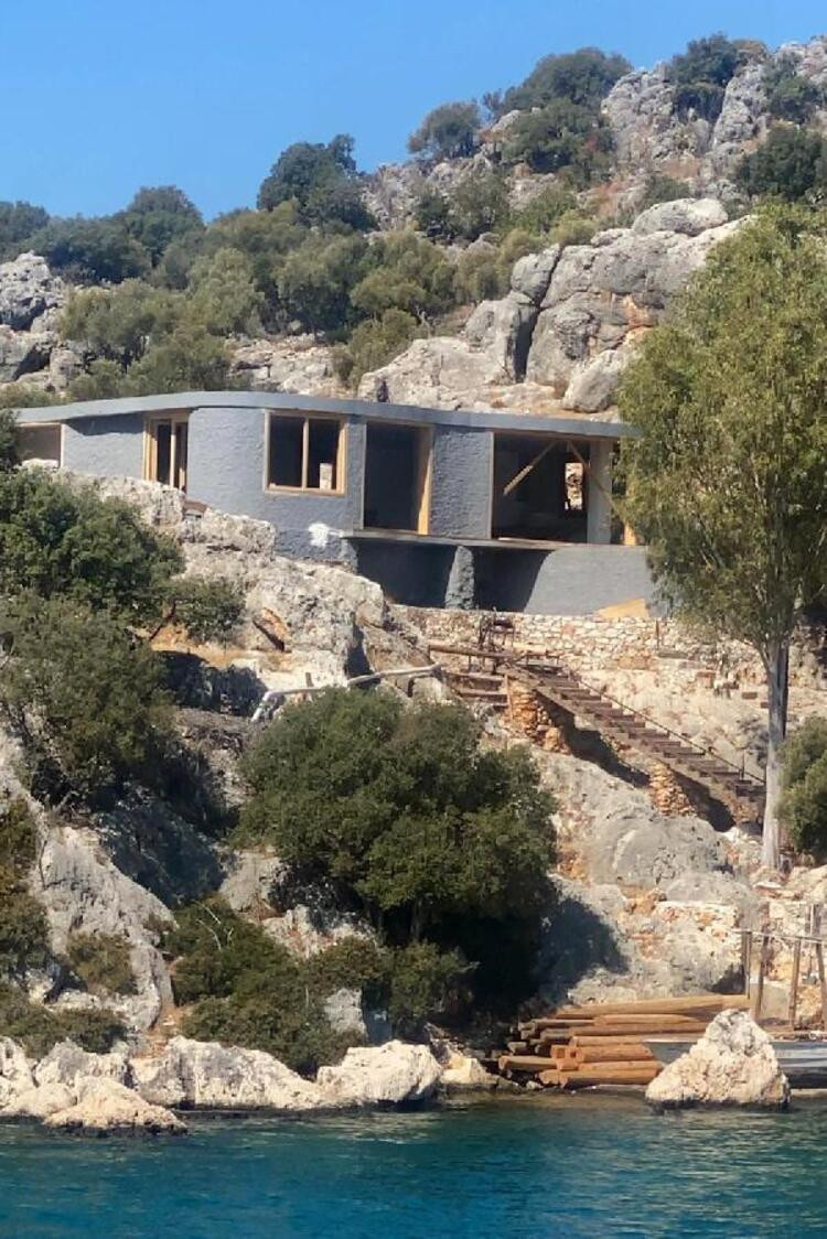 Cennet koyda İngiliz şirketin yaptırdığı villa için şikayet yağdı!
