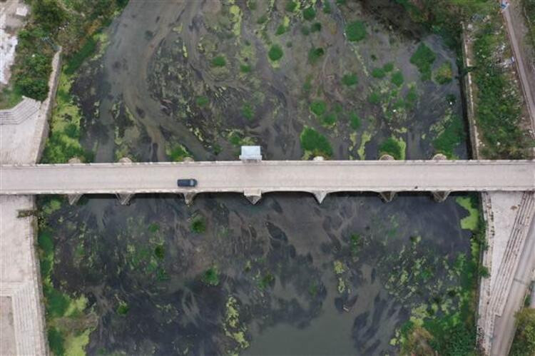 Tunce Nehri'nde sular çekildi, rezalet ortaya çıktı - Resim: 2