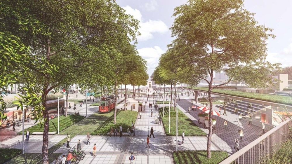 İstanbul'da Taksim Meydanı için oylama yapılan 3 proje
