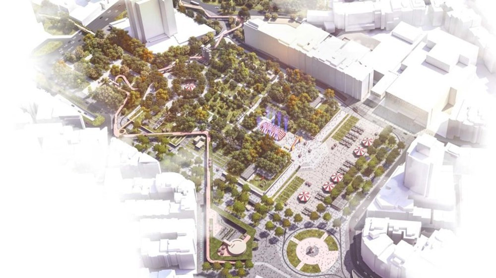 İstanbul'da Taksim Meydanı için oylama yapılan 3 proje