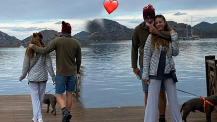 Kıvanç ve Başak Tatlıtuğ çiftinden romantik pozlar
