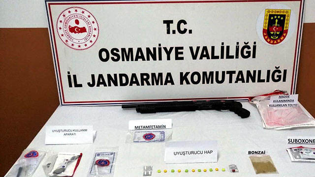 Osmaniye'de uyuşturucu operasyonu: 2 gözaltı