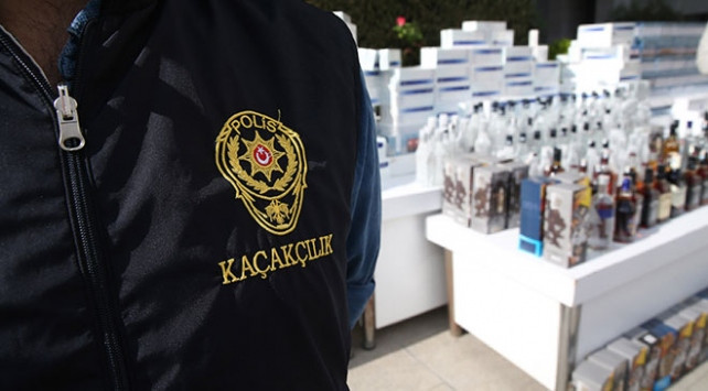 18 günde 161 bin litre ile 6 bin şişe sahte içki ele geçirildi