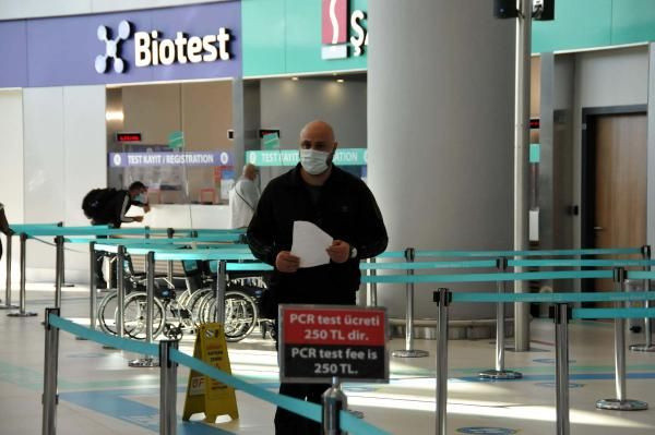 İstanbul Havalimanı'nda 141 bin yolcu koronavirüs testi yaptırdı