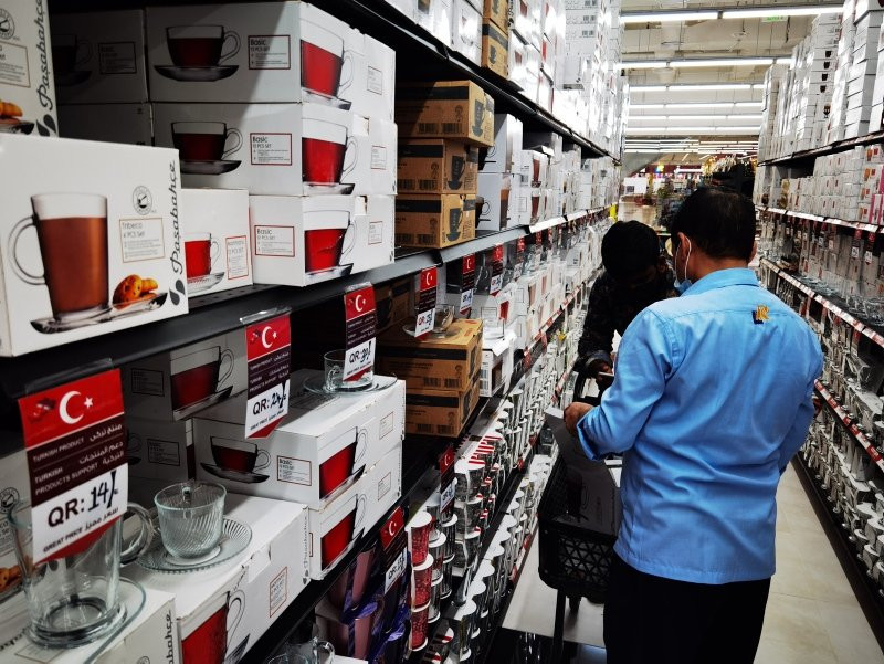Katar'daki market zincirinden Türk ürünlerine büyük destek!