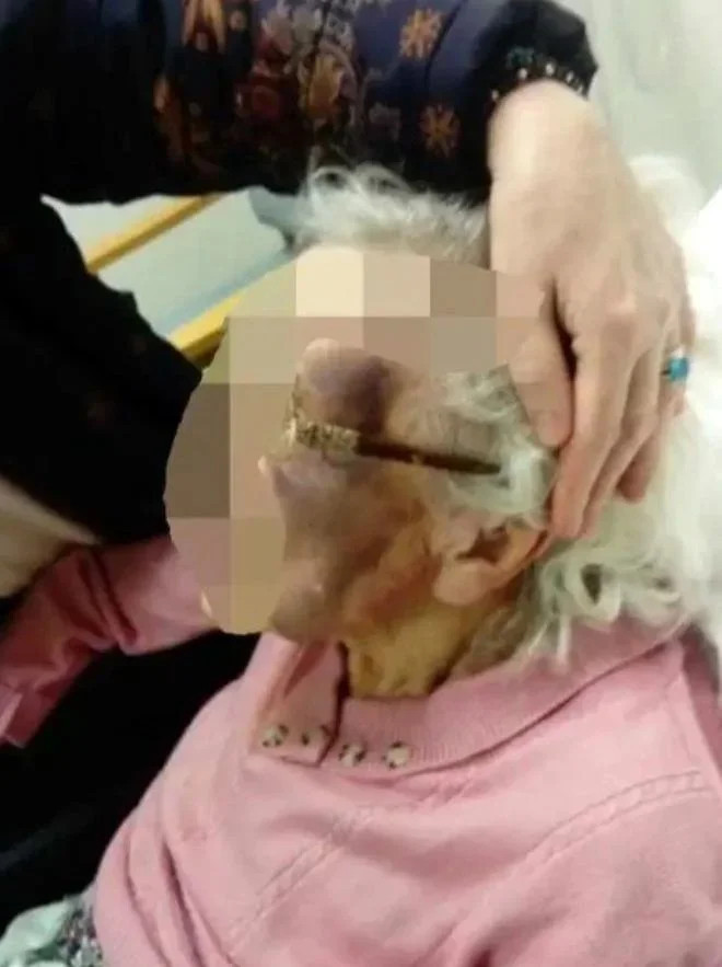90 yaşındaki kadına tecavüz edip bu hale getirdi!