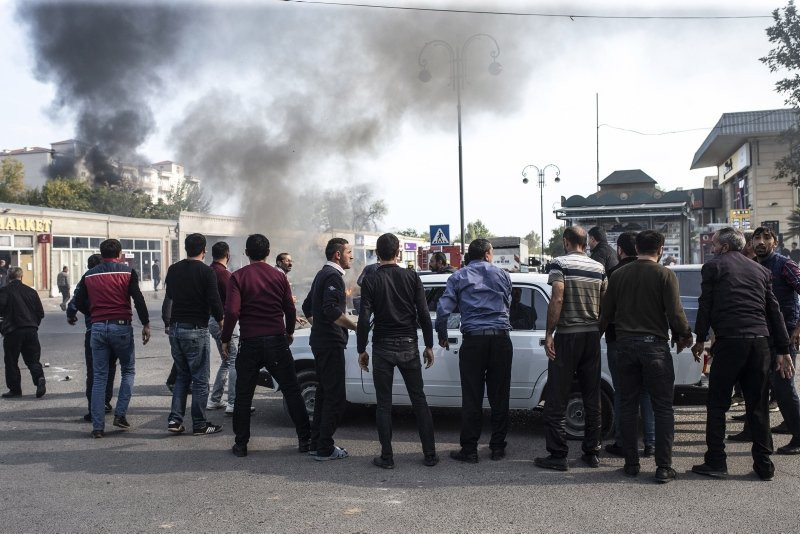 Ermenistan'ın hain saldırısı sonrası kahreden görüntü