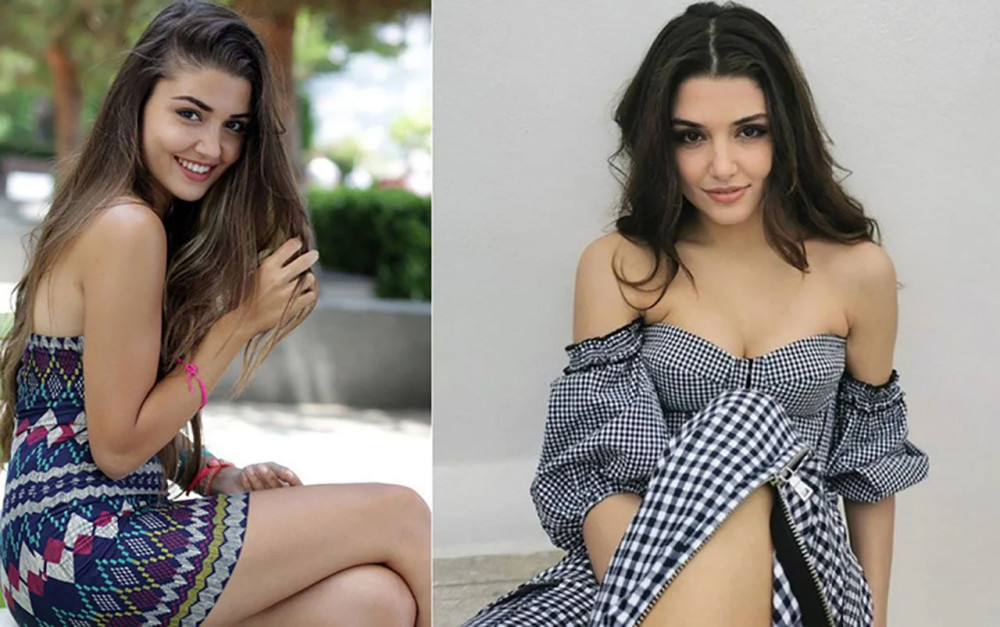 Hande Erçel dekolteli pozuyla sosyal medyayı salladı