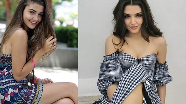 Hande Erçel dekolteli pozuyla sosyal medyayı salladı