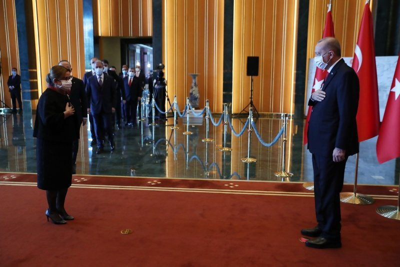 Saray'da 29 Ekim tebriği