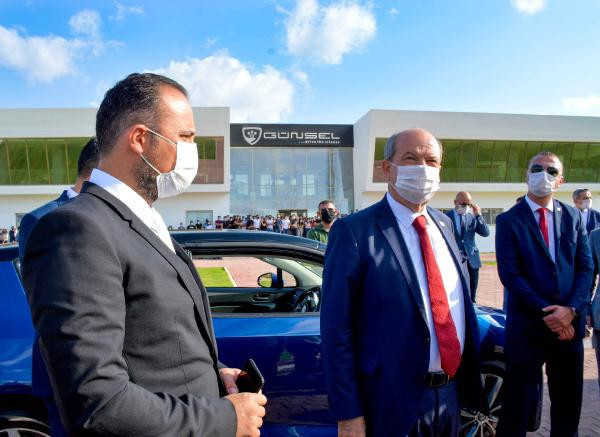 KKTC'nin yerli otomobili GÜNSEL test edildi