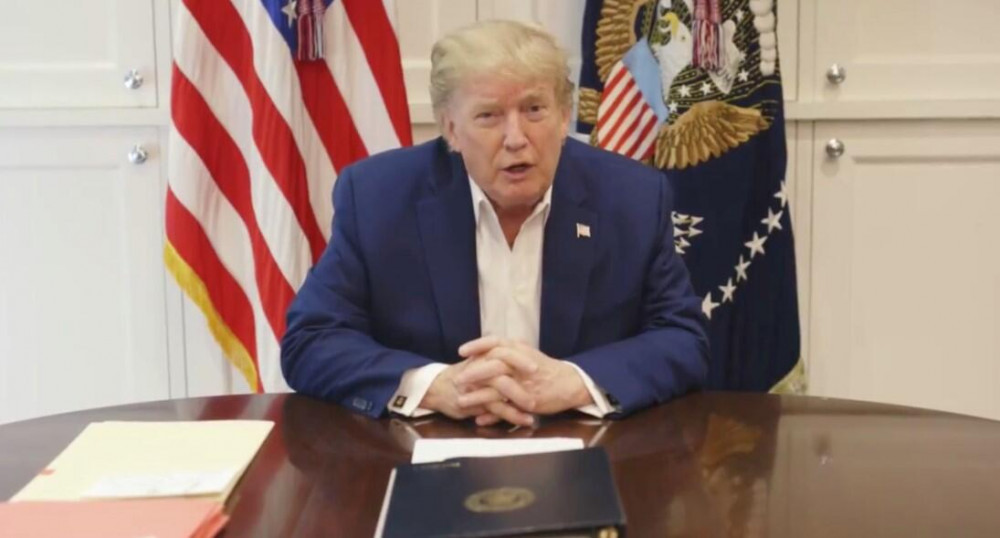 Koronavirüse yakalanan ABD Başkanı Trump'tan ilk kare - Resim: 4