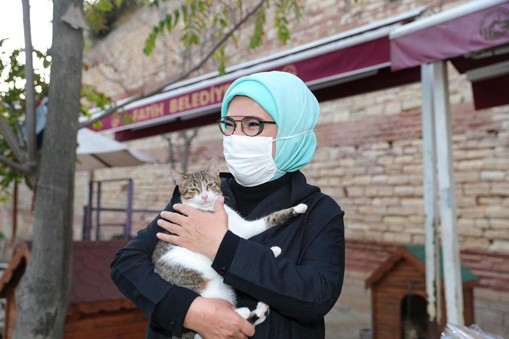 Emine Erdoğan, engelli köpek �Leblebi�yi sahiplendi Haber3