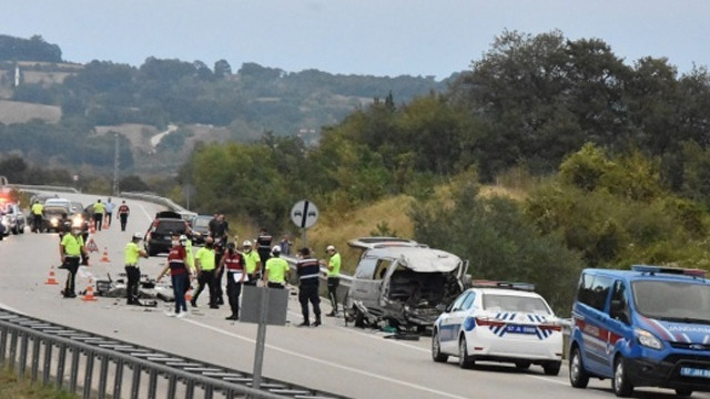 Sinop'ta korkunç kaza: 1 ölü, 5 yaralı