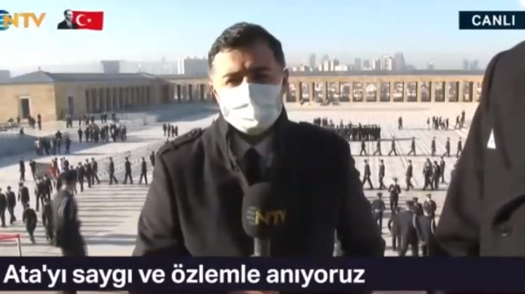 10 Kasım'da gazeteciler canlı yayında Anıtkabir'den kovuldu!