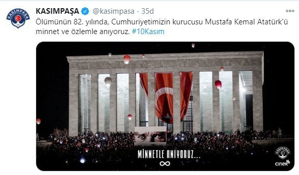 Spor camiası 10 Kasım’da Atatürk’ü andı - Resim: 4