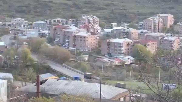 Rus askerleri Karabağ'da! İşte ilk görüntüler