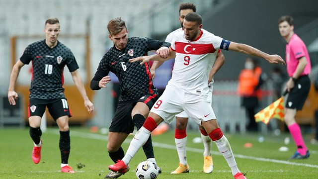 Türkiye-Hırvatistan maçında gol yağmuru