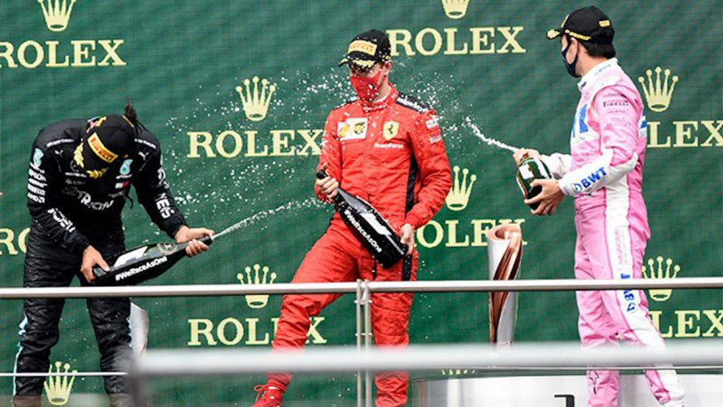 Formula 1'deki gazozlu kutlama için Saray'dan açıklama