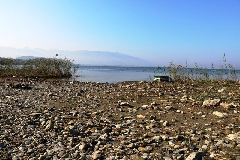 Sapanca Gölü'nde korkutan görüntü