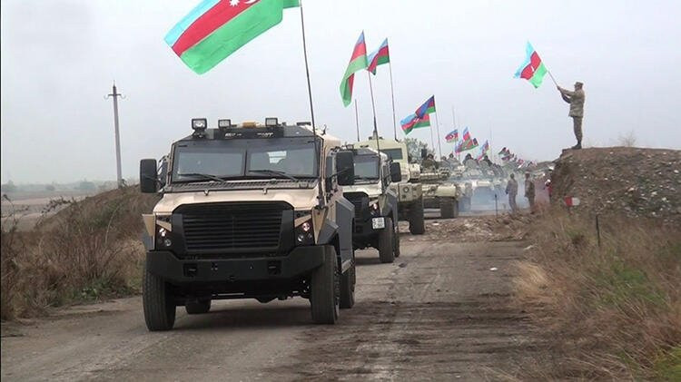 Azerbaycan ordusu 27 yıl sonra Ağdam'da!