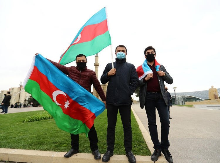 Azerbaycan ordusu 27 yıl sonra Ağdam'da!