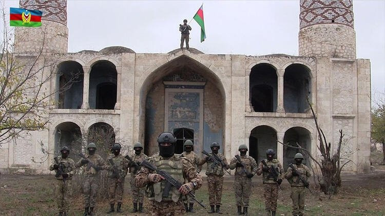 Azerbaycan ordusu 27 yıl sonra Ağdam'da!