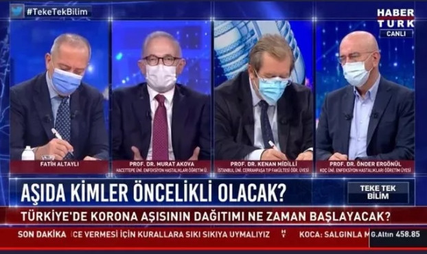 Sağlık Bakanı Koca'dan Fatih Altaylı'ya maske teşekkürü