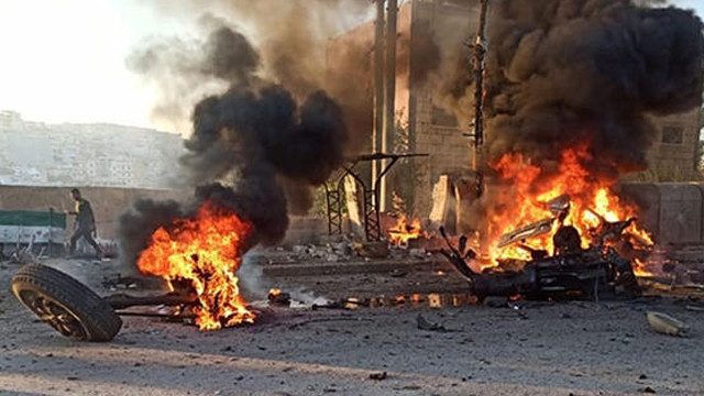 Afrin'de bombalı araç patladı: 2 ölü, 17 yaralı