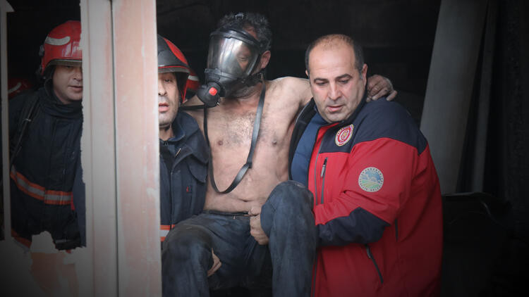 Sakarya'da korku dolu anlar