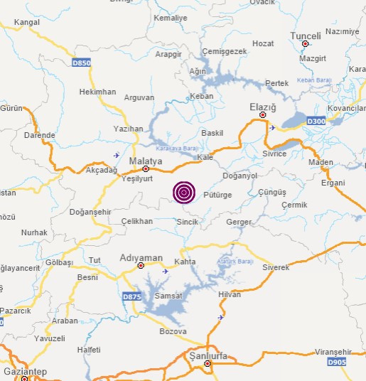 Malatya'da 4.7 büyüklüğünde deprem! İşte ilk görüntüler