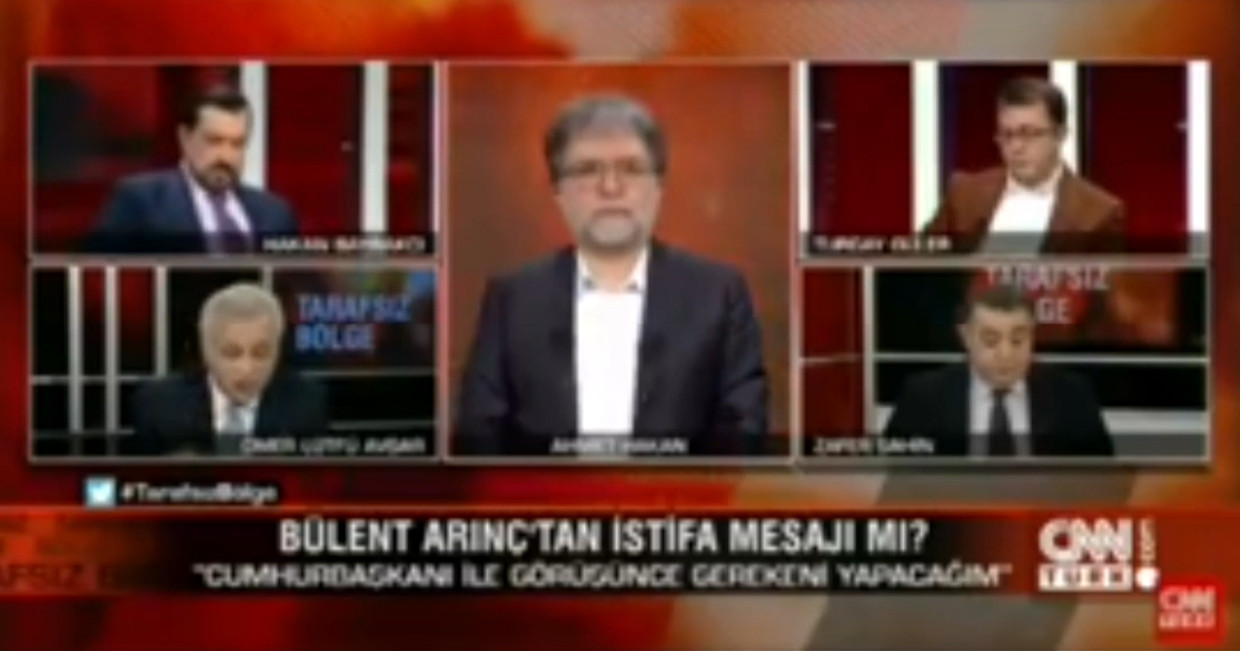 CNN Türk canlı yayınında skandal! 