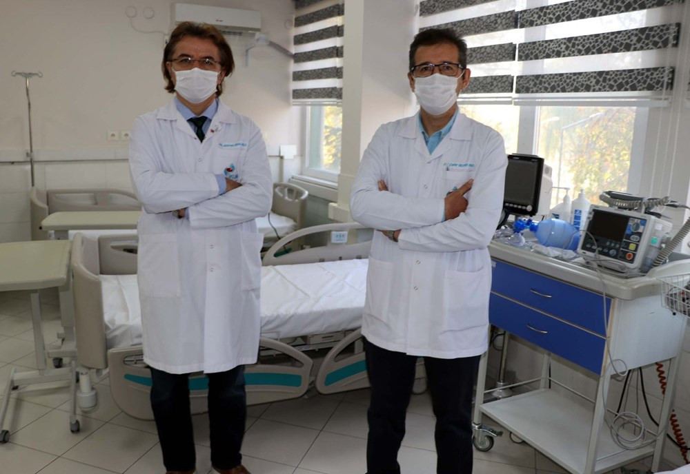 Yerli koronavirüs aşısının geliştirildiği laboratuvar görüntülendi