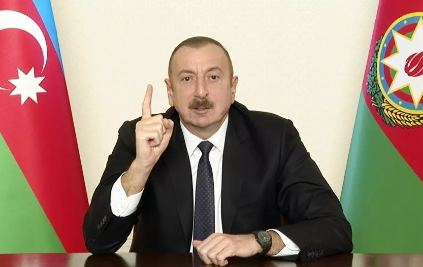 Aliyev: ''Herkes yeni gerçekliği kabullenecek''