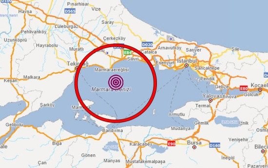 Marmara'da korkutan deprem!