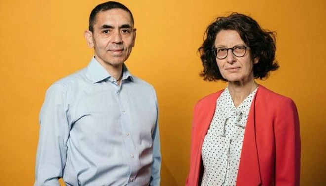 Uğur Şahin ve Özlem Türeci yılın kişisi seçildi