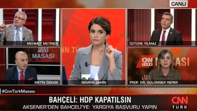 Canlı yayında teröristbaşı Öcalan'a ''sayın'' dedi, ortalık karıştı!