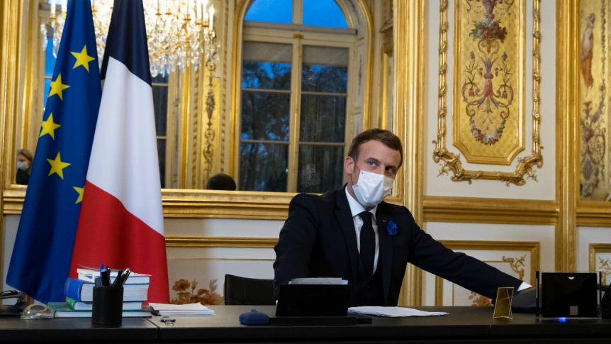 Koronavirüs tedavisi gören Macron'dan açıklama
