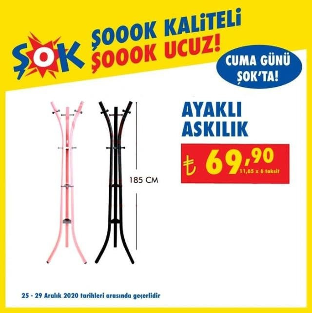 ŞOK 25-29 Aralık 2020 aktüel ürünler kataloğu - Resim: 2