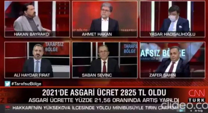 Canlı yayında asgari ücret için ilginç yorum