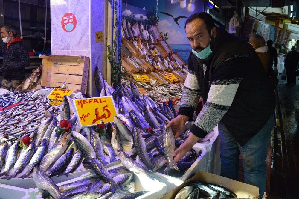 Kefal tezgahın en ucuz balığı oldu