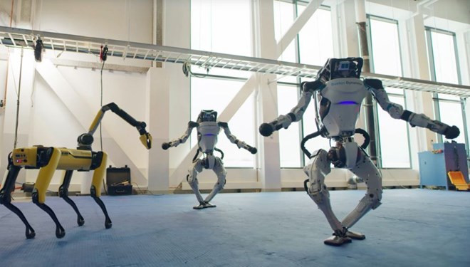 Robotların dans şovu ağızları açık bıraktı