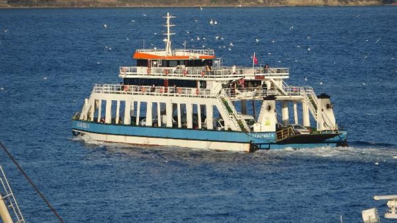 Gökçeada'ya feribot seferleri iptal edildi