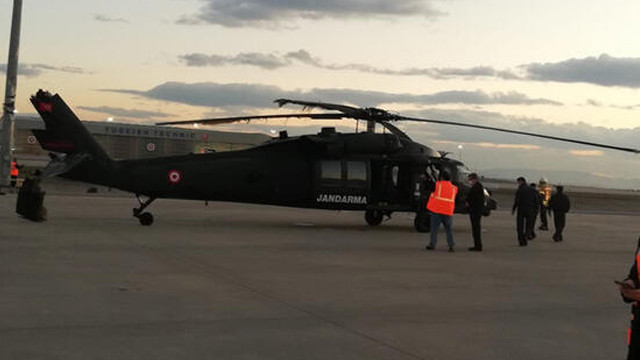 Sabiha Gökçen Havalimanı'nda korkutan helikopter kazası