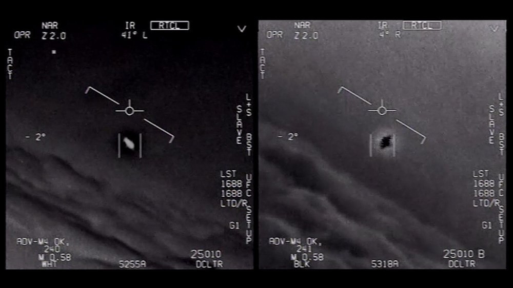 Savaş pilotunun çektiği UFO fotoğrafı sızdı!
