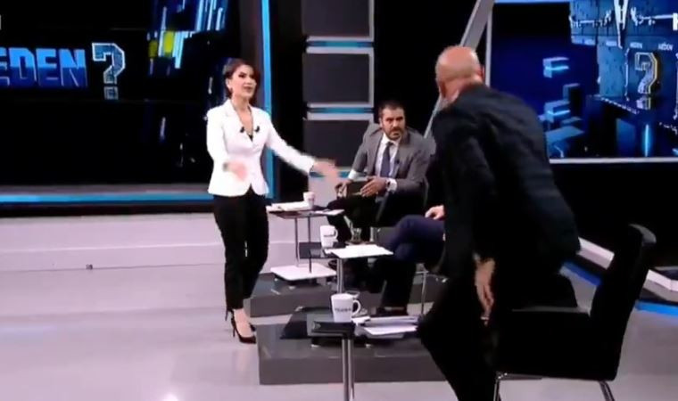 Canlı yayında olay var! CHP'li Aksüner yayını terk etti